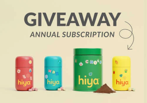 Win a ONE YEAR Subscription from Hiya in this new Parents Canada Contest