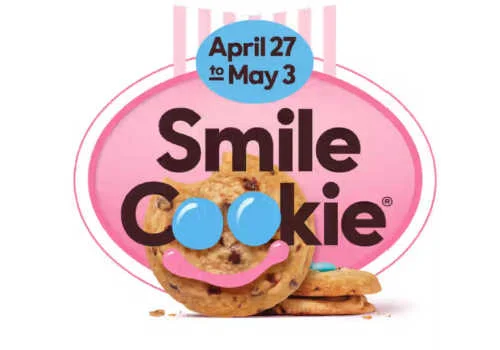 Tim Hortons smile cookies are back for 2026! Grab a Tim Hortons Smile Cookie while you can!