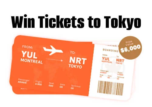 Check Out Some of the Best Deals and Free Samples in Canada | Canadian Free Stuff Win Tickets to Tokyo i nthis new Air Canada Contest