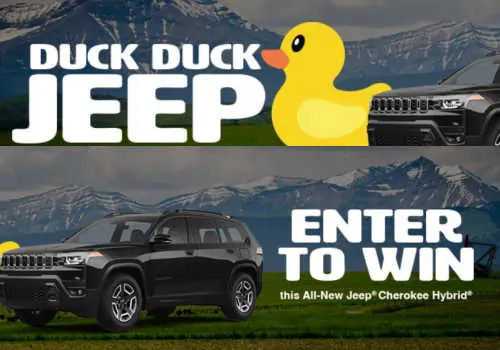 Win a new Jeep Cherokee Hybrid in this new Chrysler Contest