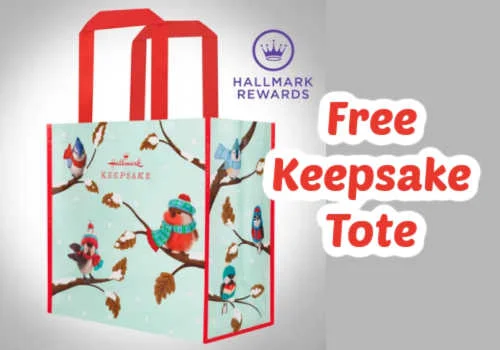 Get a free keepsake tote from Hallmark Rewards Canada