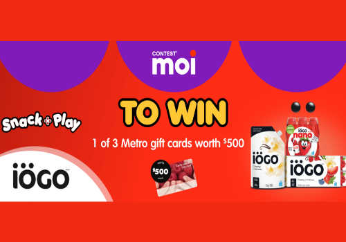 Win 1 of 3 Metro gift cards in this new Metro Quebec Contest
