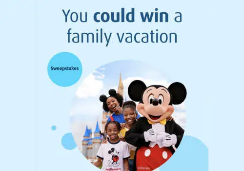 Win a Trip to Walt Disney World in the new Airmiles Canada Contest -Blue Rewards Contest