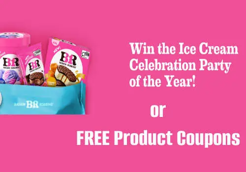 Baskin Robbins Ice Cream Celebration Party Contest -New Nestle Contest