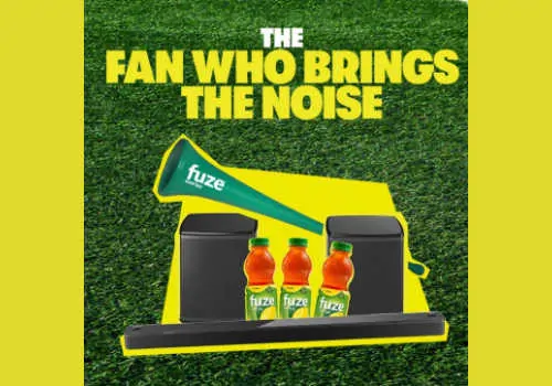 win weekly prizes in the new Fuze Coco-cola contest