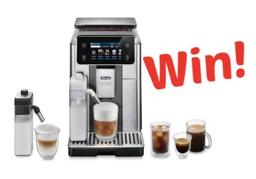 Win a Delonghi espresso machine in the new delonghi canada contest