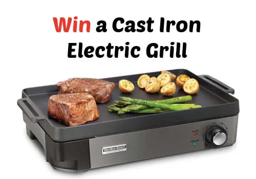 Check Out Some of the Best Deals and Free Samples in Canada | Canadian Free Stuff Win a Cast Iron Electric Grill in this new Hamilton Beach Contest