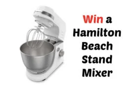 Hamilton Beach Contest: Win an Hamilton Beach Stand Mixer OR an Electric Grill