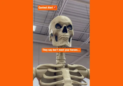 Check Out Some of the Best Deals and Free Samples in Canada | Canadian Free Stuff Win a Giant Skeleton in thnis new The Home Depot Contest