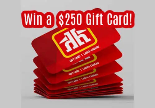 Check Out Some of the Best Deals and Free Samples in Canada | Canadian Free Stuff Home Hardware Contest Canada. Win a $250 Home Hardware gift card