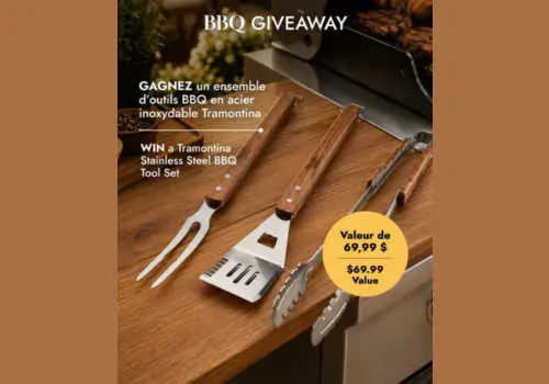 Win a BBQ set in this new Linen Chest Contest