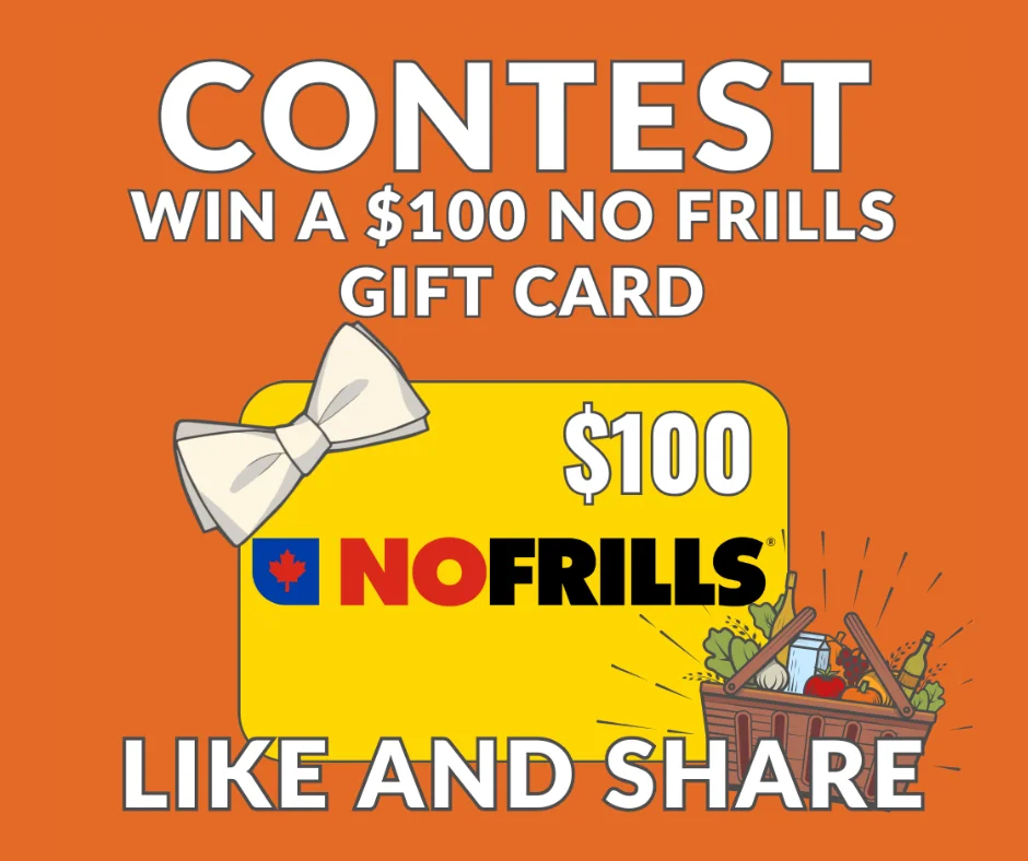 Win a $100 No Frills gift card in this new No Frills Contest