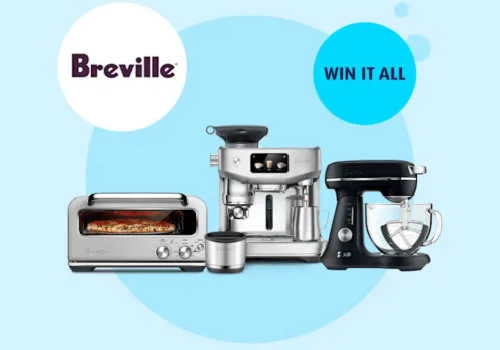 Check Out Some of the Best Deals and Free Samples in Canada | Canadian Free Stuff Win a Breville Dream Sweepstakes prize valued over $10,000 in the new Airmiles Canada Contest -Blue Rewards Contest