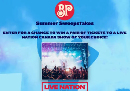 Check Out Some of the Best Deals and Free Samples in Canada | Canadian Free Stuff Win tickets to a Live Nation show in this new Boston Pizza Contest