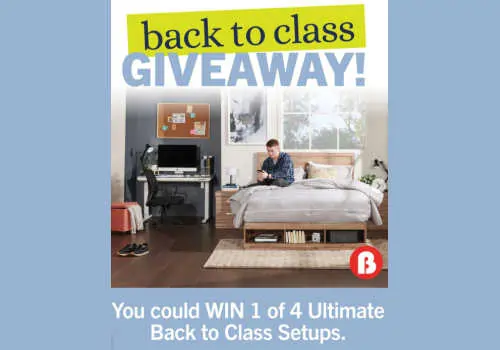 Check Out Some of the Best Deals and Free Samples in Canada | Canadian Free Stuff Win an Ultimate Back to Class Setup from The Brick Warehouse Contest