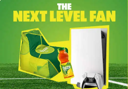 win weekly prizes in the new Fuze Coco-cola contest