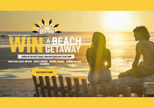 Check Out Some of the Best Deals and Free Samples in Canada | Canadian Free Stuff Win a beach getaway pus INSTANT WIN travel vouchers in this new Corona Beer Contest