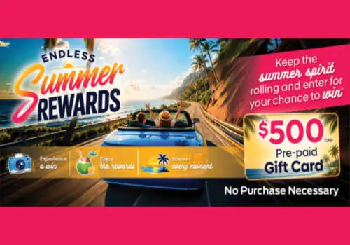 Win a $500 PrePaid visa gift card in this new Hyundai Canada Contest