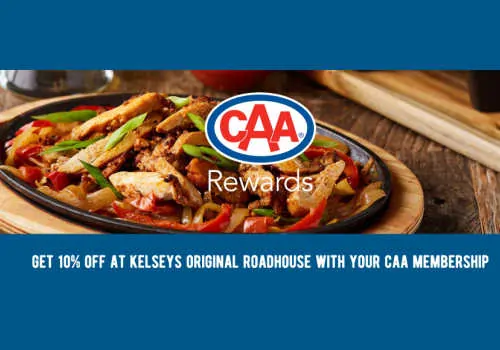 Kelseys Coupon - Save 15% on Tuesdays and More! | Canadian Free Stuff CAA Members save 10% off at Kelseys Canada | Kelseys Coupons Canada: Latest Deals & Discounts