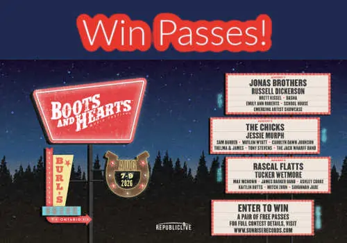 Check Out Some of the Best Deals and Free Samples in Canada | Canadian Free Stuff Win a prize in Sunrise Records Contest. Win passes to Boots & Hearts