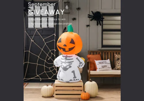 Aosom Giveaway Contest: Win a Set of HOMCOM Bar Stools! | Canadian Free Stuff Aosom Giveaway Contest -Win an Halloween Inflatable Decoration