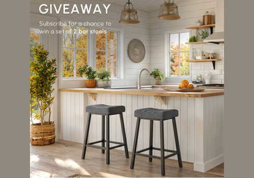 Check Out Some of the Best Deals and Free Samples in Canada | Canadian Free Stuff Win a set of bar stools in the newest Aosom Contest