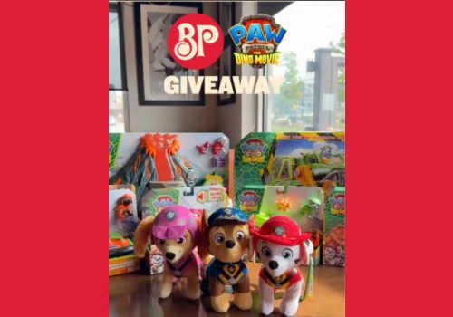 Win a BP X Paw Patrol prize pack in this new Boston Pizza Contest