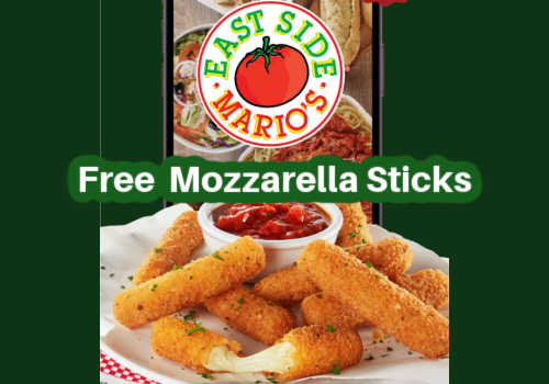 Check Out Some of the Best Deals and Free Samples in Canada | Canadian Free Stuff Get free mozzarella sticks at east Side Marios Canada