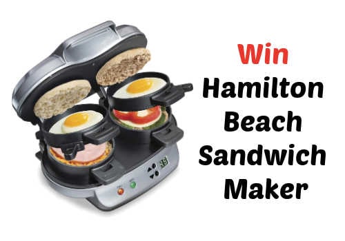 Check Out Some of the Best Deals and Free Samples in Canada | Canadian Free Stuff Hamilton Beach Contest: Win a Hamilton Beach Dual Breakfast Sandwich Maker