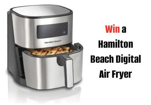 Check Out Some of the Best Deals and Free Samples in Canada | Canadian Free Stuff WIn a Hamilton Beach Digital Air Fryer in this new Hamilton Beach Contest