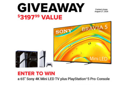 Win a Playstation 5 pro in this new Playstation contest