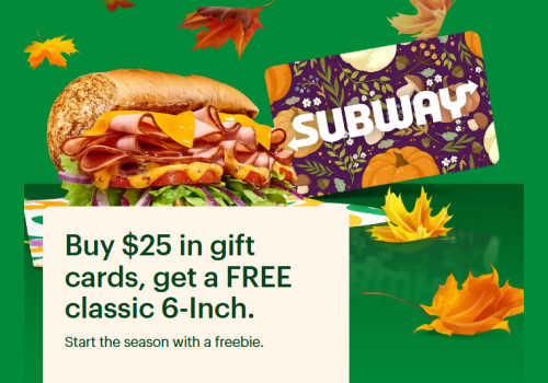 Subway Coupons Canada: FREE 6" Sub w/purchase + Mailed Coupons! | Canadian Free Stuff New Subway Canada Coupons