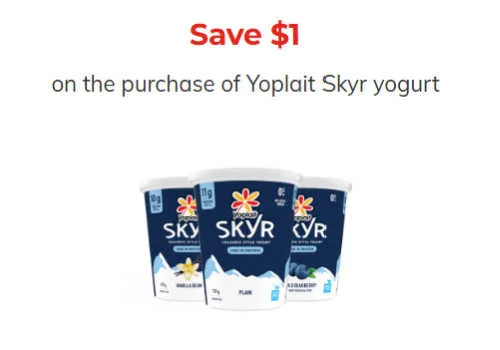 Check Out Some of the Best Deals and Free Samples in Canada | Canadian Free Stuff Save $1.00 off Yoplait Skyr with Yoplait Coupons canada