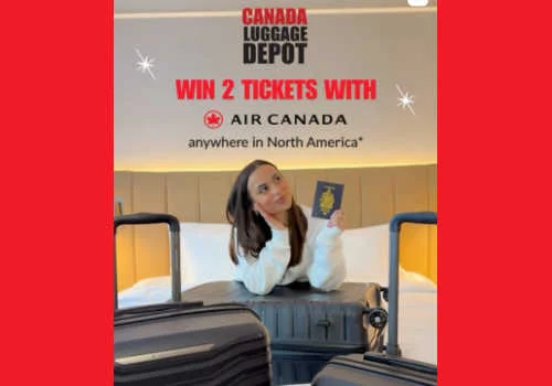 Check Out Some of the Best Deals and Free Samples in Canada | Canadian Free Stuff Win 2 Air Canada tickets plus free luggage in this new Air Canada Contest