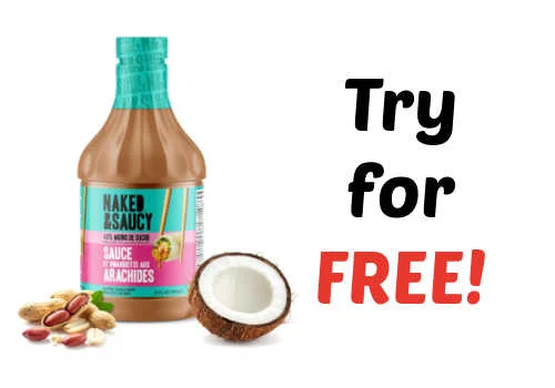 Check Out Some of the Best Deals and Free Samples in Canada | Canadian Free Stuff Naked and Saucy Peanut Satay -try for free with Butterly product review club