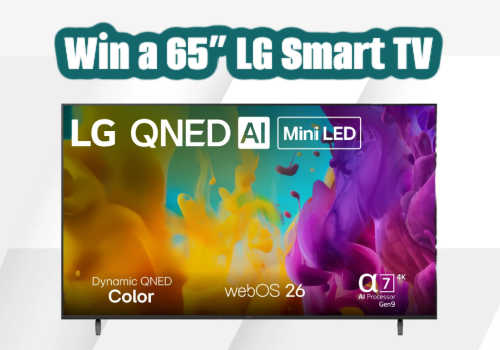 Win a 65” LG Smart TV in this new Coca-cola contest