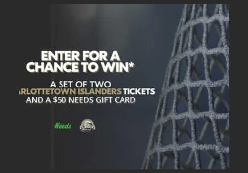 Check Out Some of the Best Deals and Free Samples in Canada | Canadian Free Stuff Needs convenience store contest - Win tickets to Charlottetown Islanders + a Needs gift card