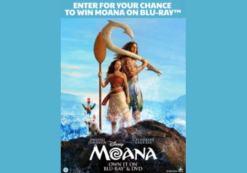 Check Out Some of the Best Deals and Free Samples in Canada | Canadian Free Stuff tribute.ca contest -Win Moana on Blu-ray